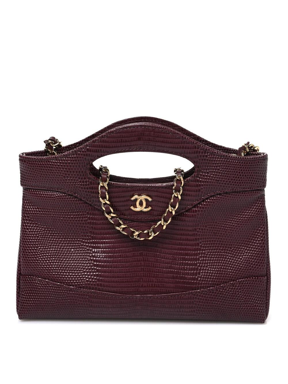 Chanel Lizard Embossed Calfskin Quilted #338434C69B